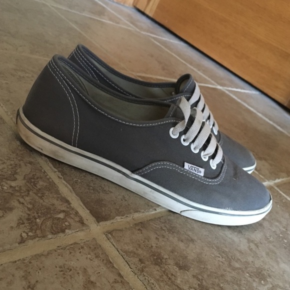 Gray authentic Vans - Picture 1 of 5
